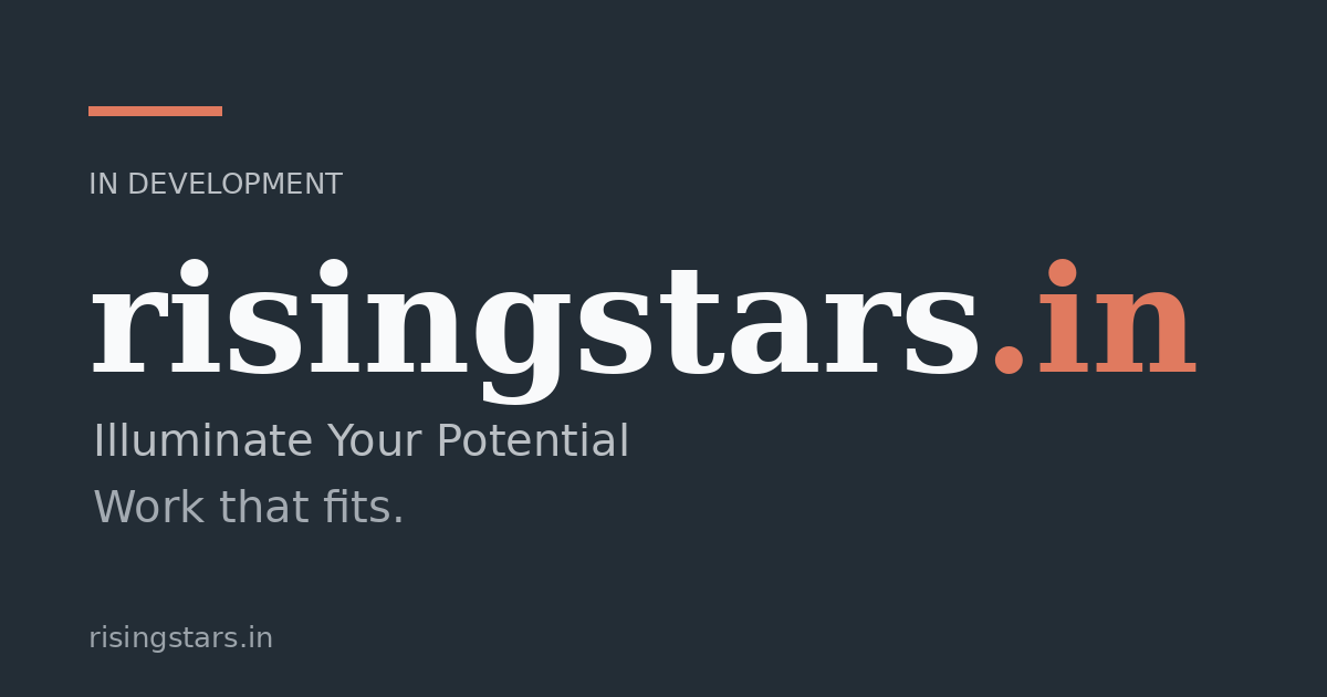 Link preview image for risingstars.in